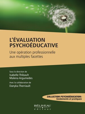 cover image of L'évaluation psychoéducative